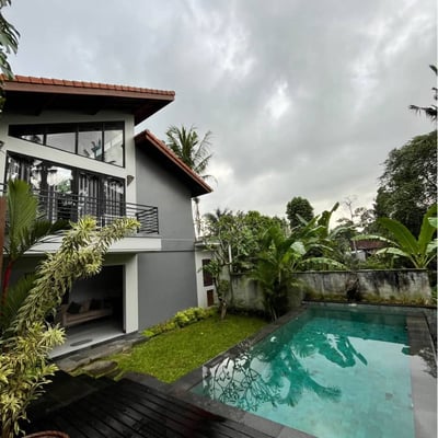Rental of a comfortable villa with jungle and river views, Pejeng, Ubud, Indonesia